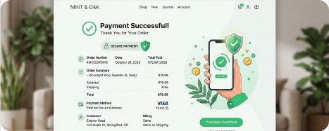 Shopping ads conversion stage illustration