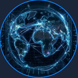 Meta 全球流量网络示意图