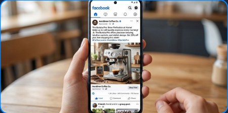Facebook 与 Instagram 广告版位示意图