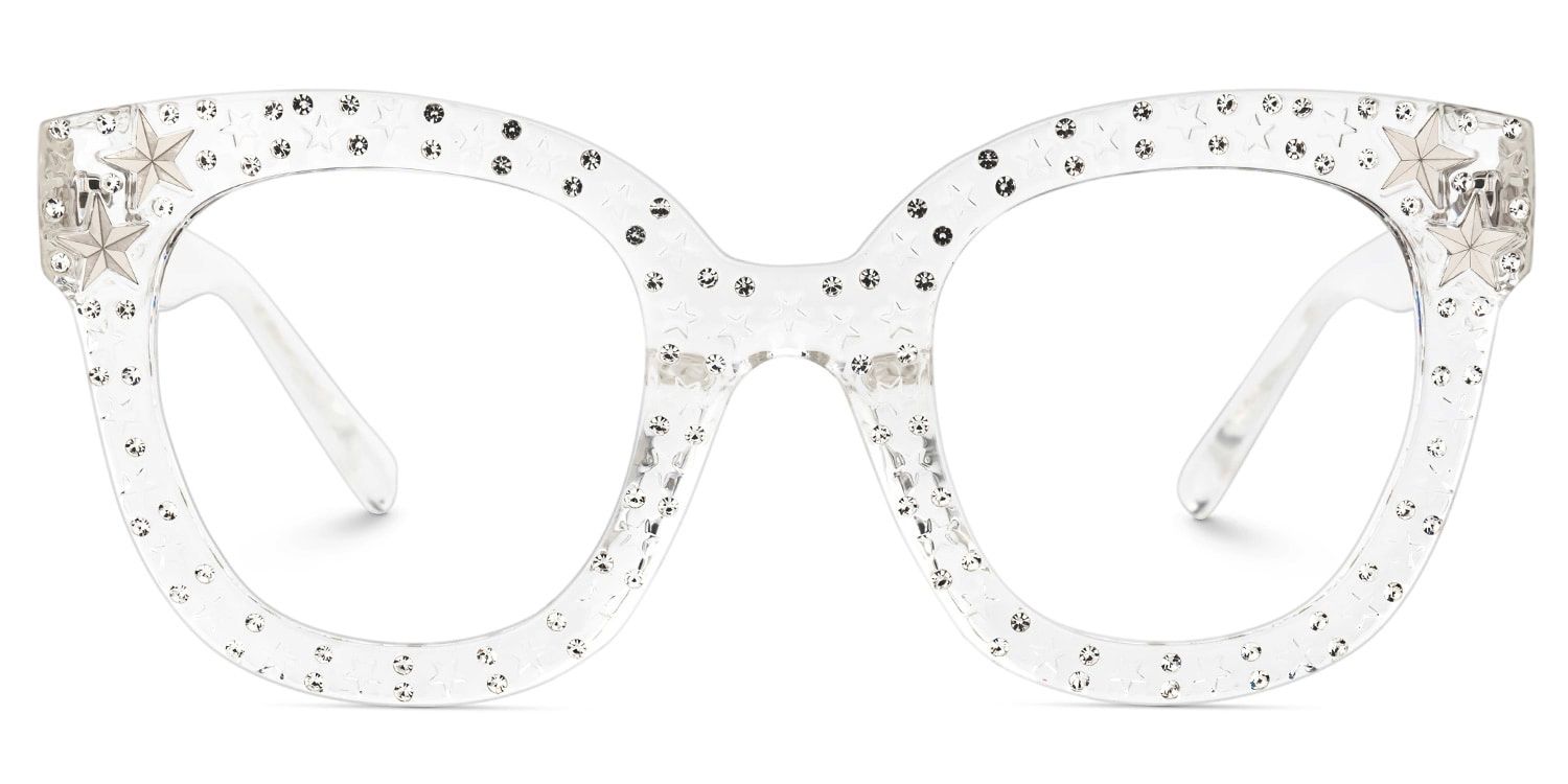 Kahle Cateye Clear Glasses