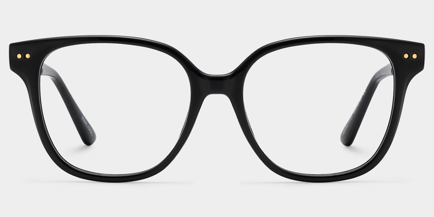 Clara Black Cat eye Glasses